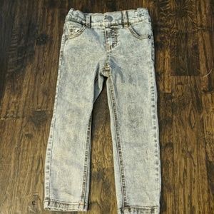 Gray skinny jeans, 3t